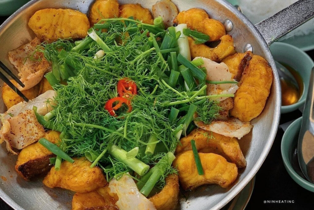 Chả Cá Lã Vọng (Turmeric Fish with Dill)